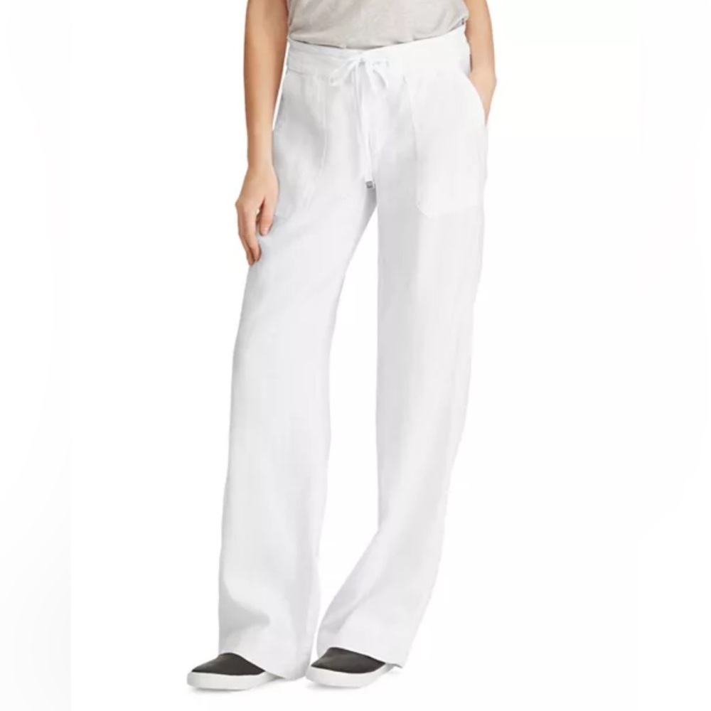 Lauren Ralph Lauren Linen Wide-Leg Pants, size 20W, NWOT